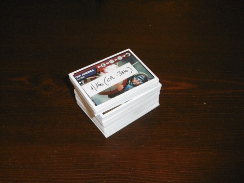 Sequenza card completa meno - card, (meno