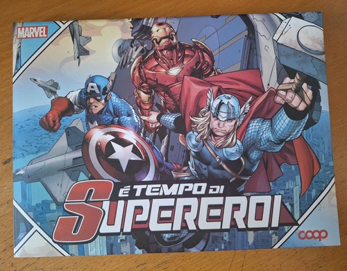 Album raccolta card marvel - album,
